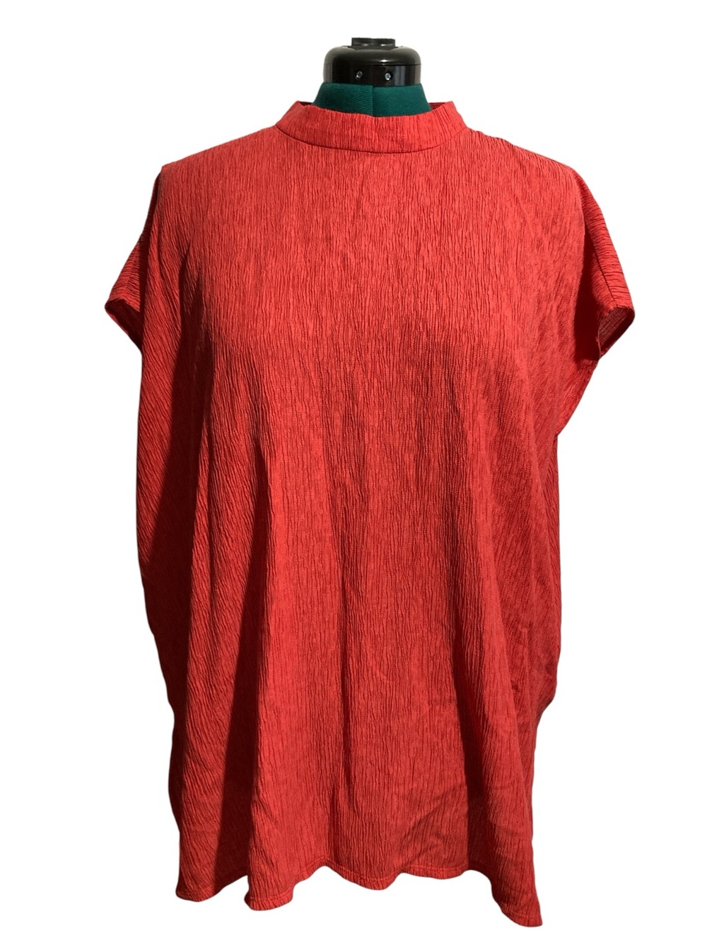 Eileen Fisher Textured Ribbed Cap Sleeve Blouse
